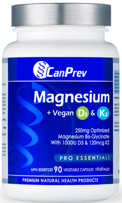 Magnesium + Vegan D3 & K2 Capsules