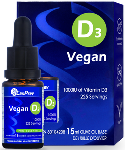 Vegan Vitamin D3 Drops 15ml
