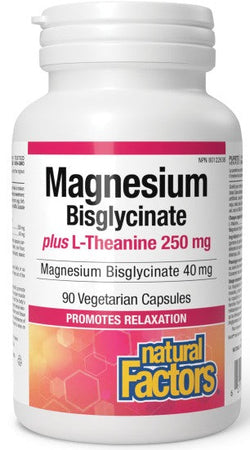 Magnesium Bisglycinate 40mg + L-Theanine 250mg