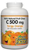 Chewable Vitamin C - 3 FLAVOURS, 2 SIZES