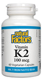 Vitamin K2 100mcg - Multiple Sizes Available