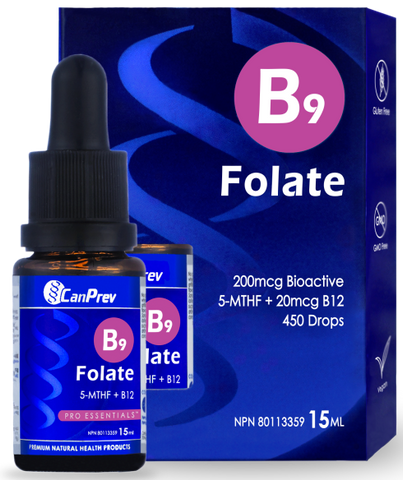 Folate 5-MTHF Active Vitamin B9 Drops