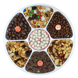 Gift Tray - Nut & Chocolate with Candy Centre 16" - #60002
