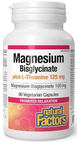 Magnesium Bisglycinate 100mg + L-Theanine 125mg