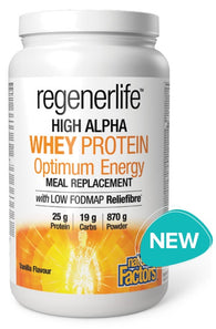 RegenerLife Whey Protein Optimum Energy Meal Replacement - 2 FLAVOURS AVAILABLE