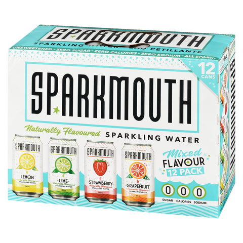 Sparkmouth Mixed Flavour Sparkling Water