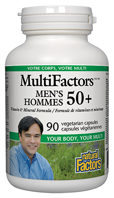 MultiFactors® Men's 50+ Vegetarian Capsules