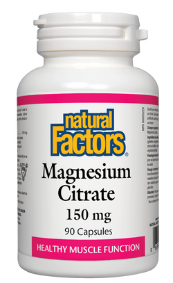 Magnesium Citrate 150mg 90 Capsules