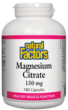 Magnesium Citrate 150mg 180 Capsules