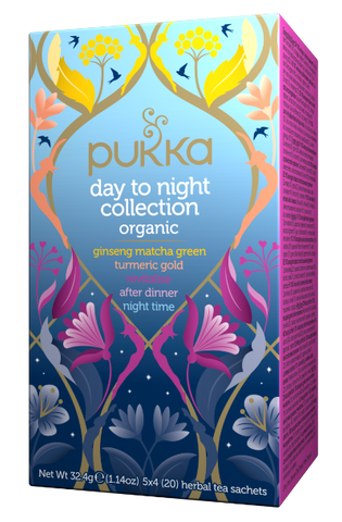 Pukka Day to Night Organic Tea Collection