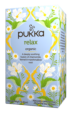 Pukka Relax Organic Herbal Tea