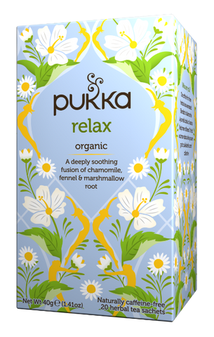 Pukka Relax Organic Herbal Tea