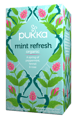 Pukka Mint Refresh Organic Herbal Tea