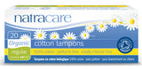 Tampons, Regular ORGANIC, PLASTIC FREE, PERFUME & DYE FREE