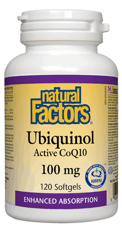 Ubiquinol QH® Active CoQ10 100mg 120 Capsules