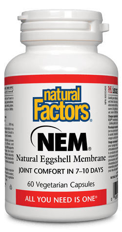 NEM® 500 mg · Natural Eggshell Membrane