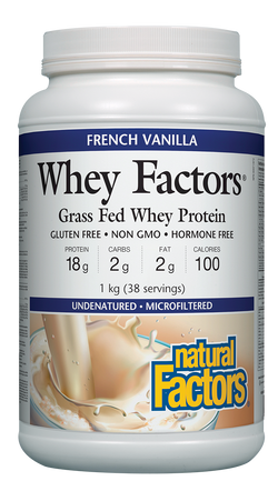 Whey Factors® Protein Drink Mix - 3 Flavours