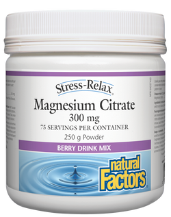 Magnesium Citrate 300mg Powder - 2 Flavours Available
