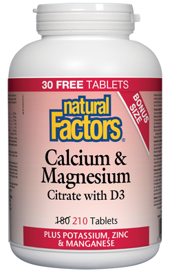 Calcium & Magnesium 1:1 Tablets with Vitamin D