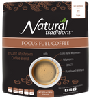Instant Mushroom Coffee, Focus Fuel (Keto) (Vegan)