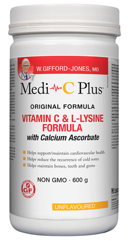 Medi-C Plus UNFLAVOURED Calcium Ascorbate & Lysine