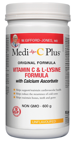 Medi-C Plus UNFLAVOURED Calcium Ascorbate & Lysine
