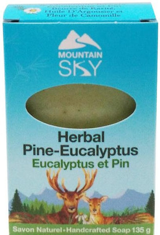 Mountain Sky Herbal Pine Eucalyptus Handcrafted Soap