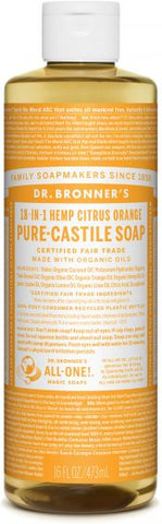Castile Liquid Soap - Citrus Orange