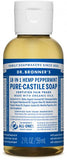 Castile Liquid Soap - Peppermint : 2 SIZES AVAILABLE
