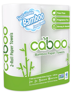 Paper Towels - Tree Free 100% Bamboo & Sugarcane