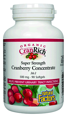 CranRich® Organic Cranberry Softgels