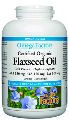 OmegaFactors® Flaxseed Oil