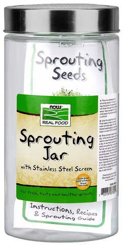 Glass Sprouting Jar 1.89L