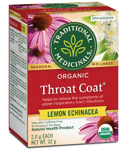 Throat Coat® Lemon Echinacea Organic Herbal Tea
