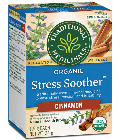 Stress Soother™ Cinnamon Organic Herbal Tea