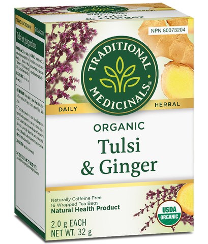 Tulsi with Ginger Organic Herbal Tea