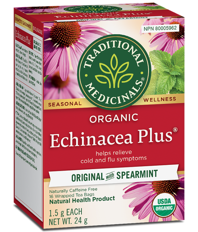 Echinacea Plus Spearmint Organic Herbal Tea