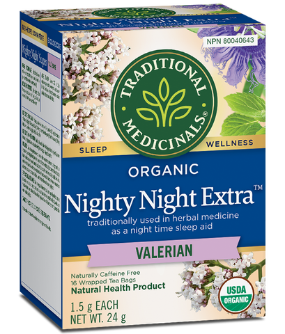 Nighty Night® Extra (with Valerian) Organic Herbal Tea