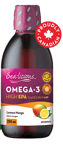 Sea-licious Omega-3 High EPA Lemon Mango