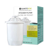 SANTEVIA Alkaline Water Pitcher Filter(s) for CLASSIC PITCHER