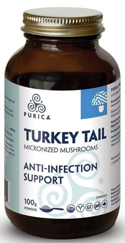 PURICA Turkey Tail Micronized Mushroom Powder