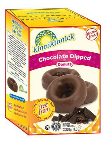 Donuts, Chocolate Dipped (GF) *FROZEN*