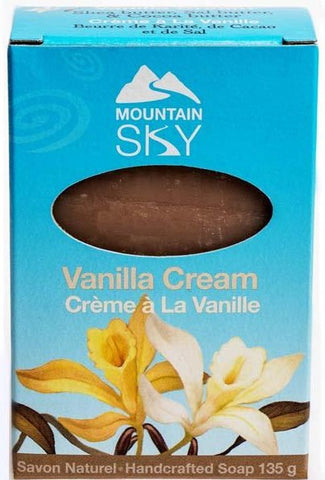 Mountain Sky Vanilla Cream Handcrafted Soap