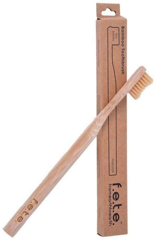 F.E.T.E. Bamboo Toothbrush- Adult Medium