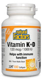Vitamin K2 & D3 Softgels - Multiple Sizes Available!