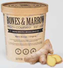 Bones & Marrow, Chicken and Beef Broth Ginger *FROZEN*