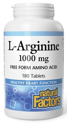 L-Arginine 1000mg tablets - 2 sizes available