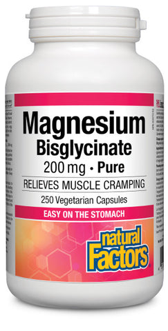 Magnesium Bisglycinate 200mg - 2 SIZES AVAILABLE