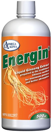 Omega Alpha Energin Liquid Ginseng 500ml