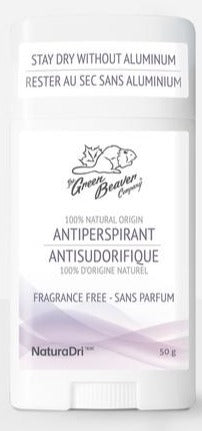 Green Beaver Antiperspirant - Fragrance Free SPECIAL ORDER ITEM
